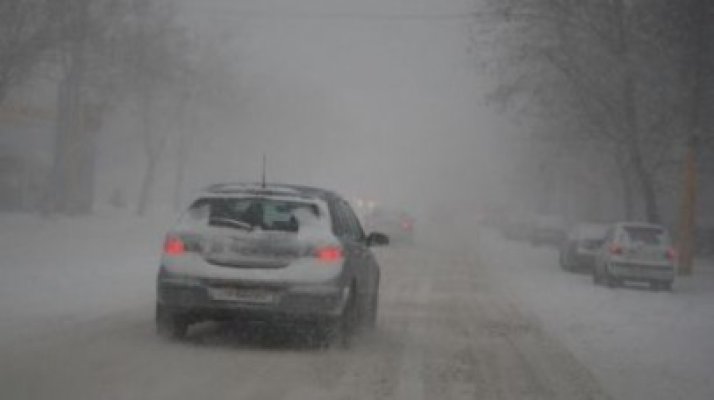 Atenţionare meteo: ninsori, viscol şi ger în Dobrogea
